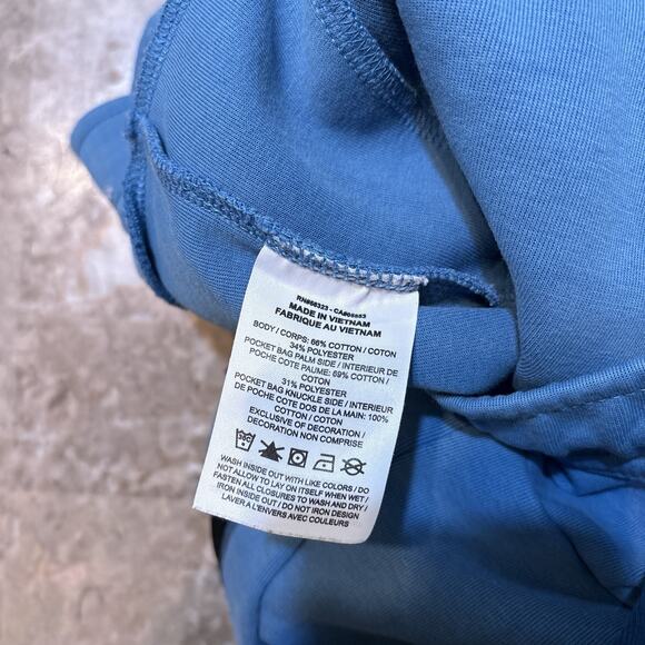 Nike Tech Fleece Sweatpants Mens Medium Blue Colorblock Lounge Essentials CU4495 - Picture 6 of 11